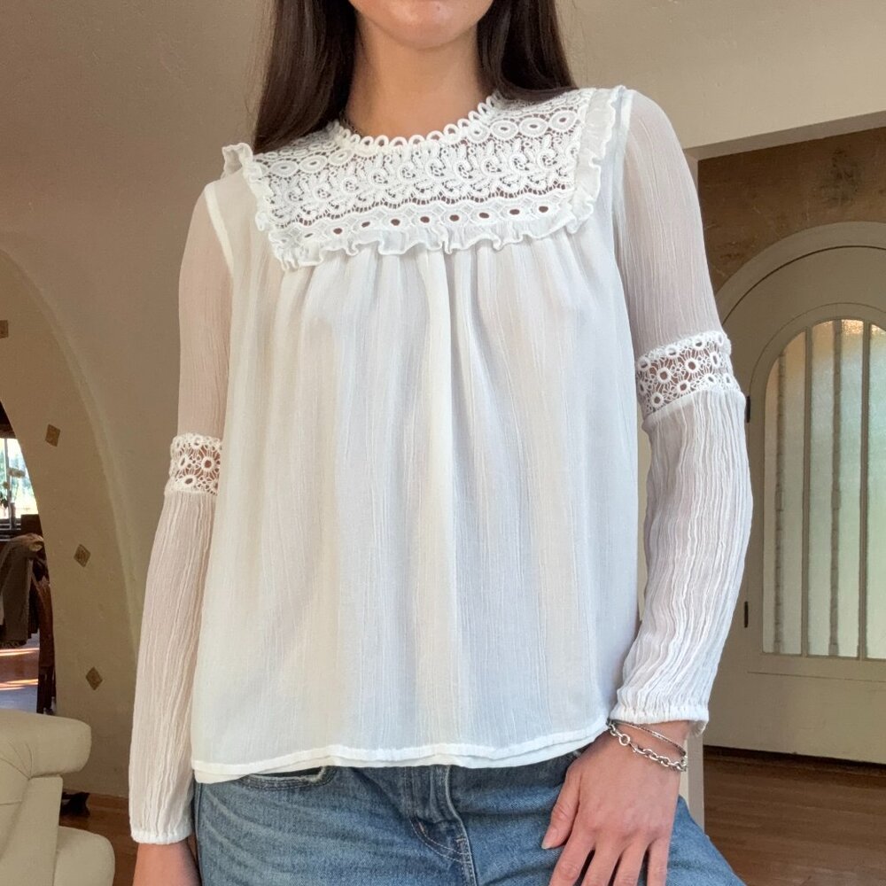 White Rebecca Minkoff Top